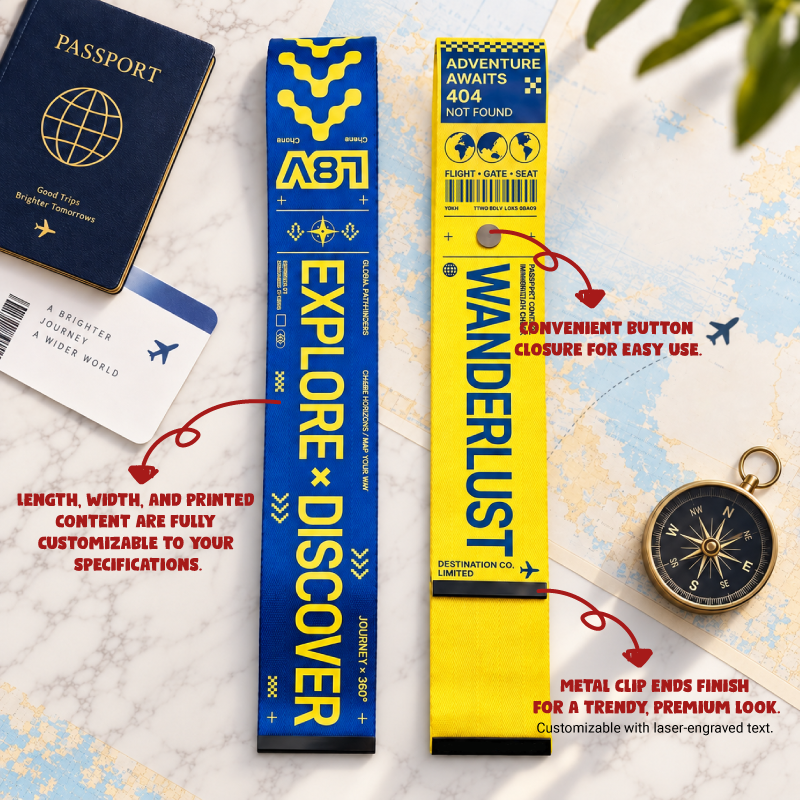 Custom Luggage Crew Tags